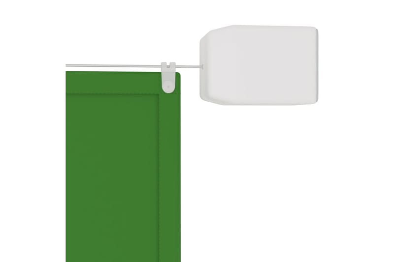 Vertikal markise lysegrønn 100x600 cm oxford stoff - grønn - Markiser - Vindusmarkise