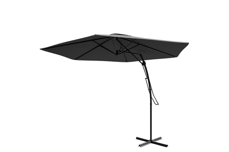 Brambleton Parasoll 3m - Grå - Hagemøbler & utemiljø - Solbeskyttelse - Parasoller - Hengeparasoll