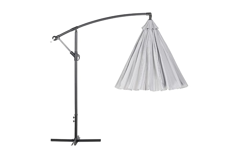 Calabria Ii Parasoll 235 cm - Grå - Hagemøbler & utemiljø - Solbeskyttelse - Parasoller