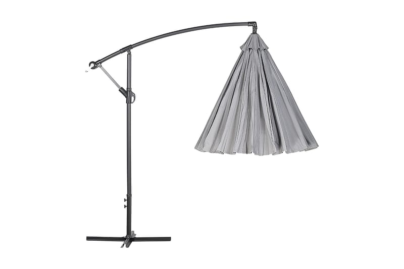 Calabria Ii Parasoll 235 cm - Grå - Hagemøbler & utemiljø - Solbeskyttelse - Parasoller - Hengeparasoll