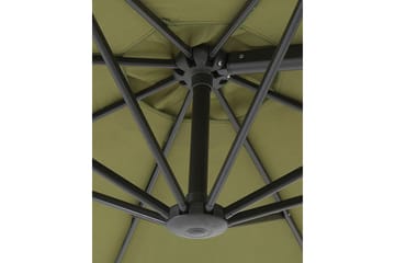 Calimera Hengende parasoll 295 cm - Grønn/Svart - Hagemøbler & utemiljø - Solbeskyttelse - Parasoller - Hengeparasoll