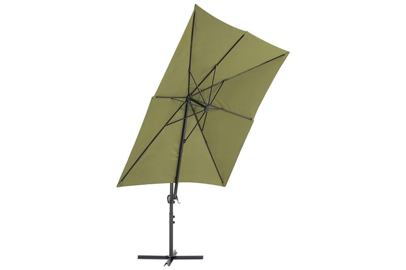 Calimera Hengende parasoll 245 cm - Grønn/Svart - Hagemøbler & utemiljø - Solbeskyttelse - Parasoller - Hengeparasoll