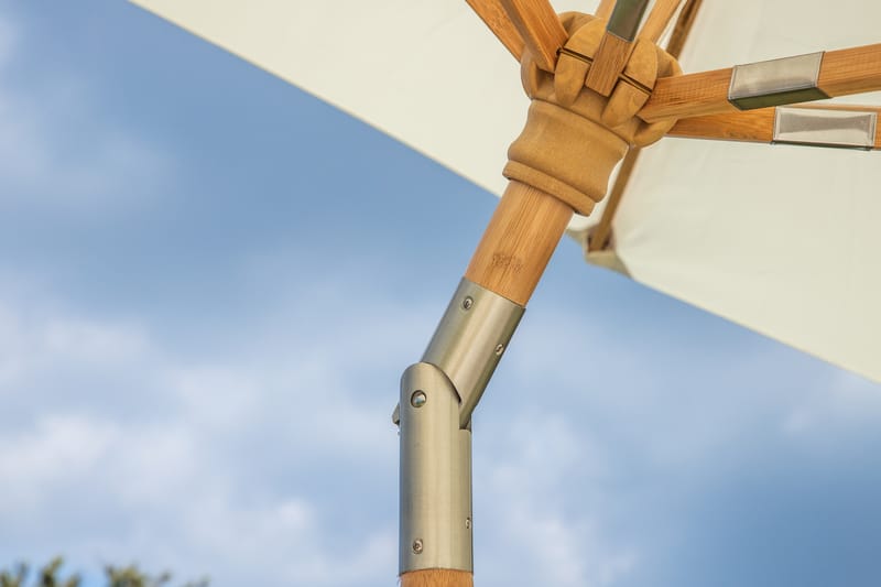 Parasoll Cerox 270 cm Hvit - Venture Home - Parasoller