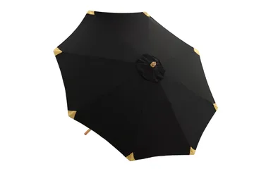 Cerox Parasoll 270 cm - Svart - Hagemøbler & utemiljø - Solbeskyttelse - Parasoller