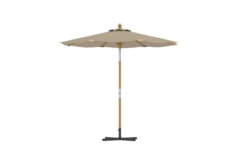 Cerox parasoll 270 cm utendørs - Beige - Hagemøbler & utemiljø - Solbeskyttelse - Parasoller - Baliparasoll