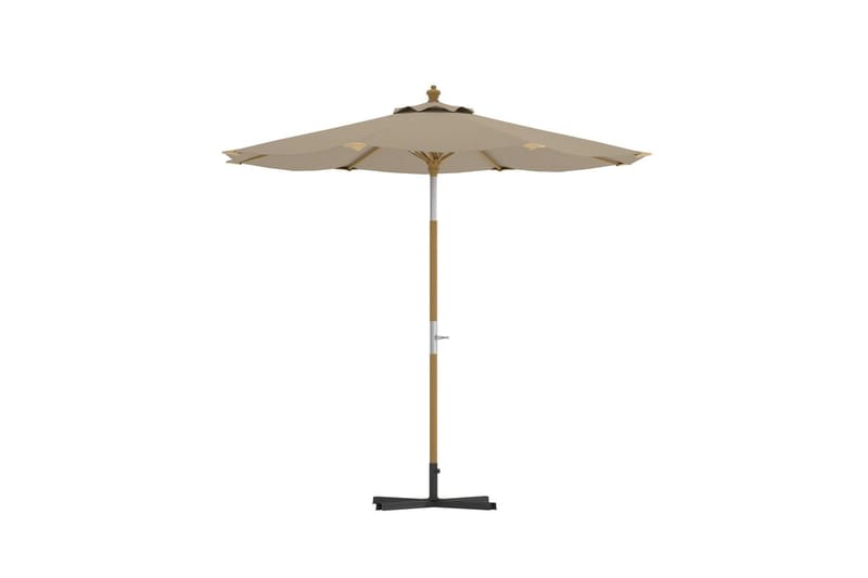 Cerox parasoll 270 cm utendørs - Beige - Hagemøbler & utemiljø - Solbeskyttelse - Parasoller - Baliparasoll