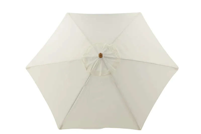 Corypho Parasoll 250 cm - Hvit - Hagemøbler & utemiljø - Solbeskyttelse - Parasoller