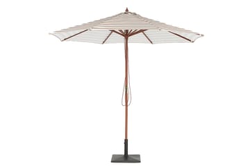 Ferentillo Parasoll 245 cm - Beige - Hagemøbler & utemiljø - Solbeskyttelse - Parasoller