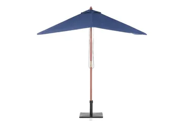 Flamenco Parasoll 244 cm - Blå - Hagemøbler & utemiljø - Solbeskyttelse - Parasoller