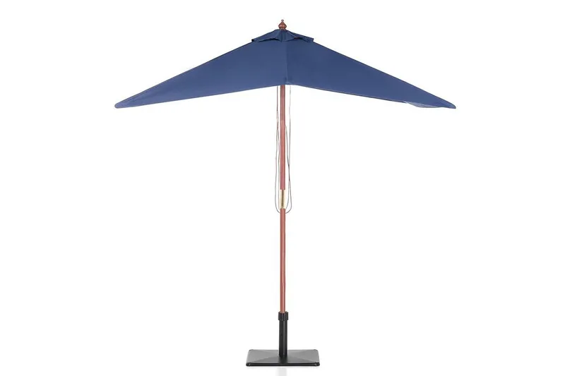 Flamenco Parasoll 244 cm - Blå - Hagemøbler & utemiljø - Solbeskyttelse - Parasoller