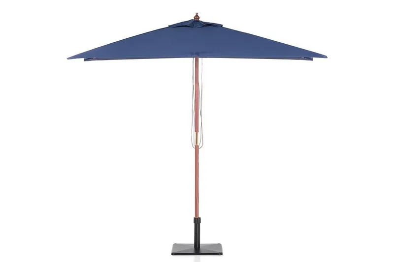 Flamenco Parasoll 244 cm - Blå - Hagemøbler & utemiljø - Solbeskyttelse - Parasoller