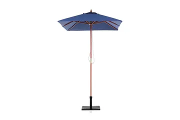 Flamenco Parasoll 244 cm - Blå - Hagemøbler & utemiljø - Solbeskyttelse - Parasoller