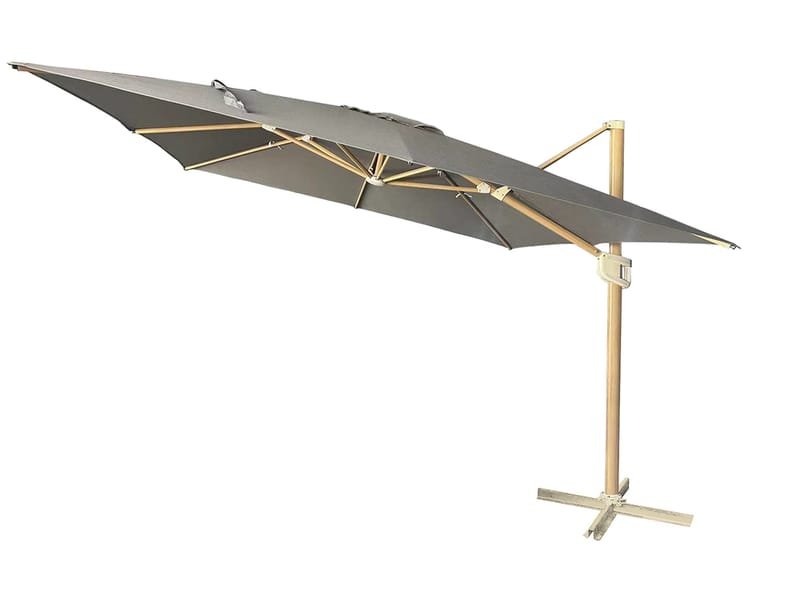 Hillerstorp Sidewinder parasoll 300 cm, Grå