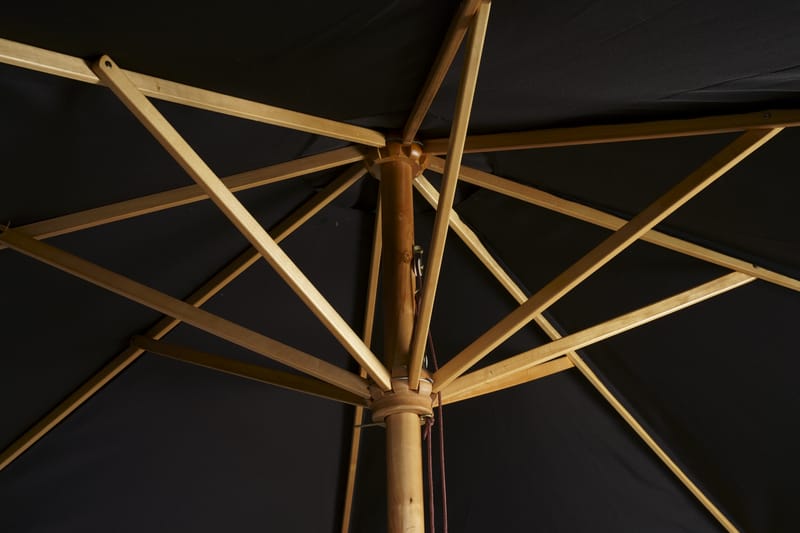 Parasoll Ixos 300 cm Svart/natur - Venture Home - Parasoller