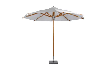 Lyon Parasoll 300 cm Olefin Offwhite - Fritab - Hagemøbler & utemiljø - Solbeskyttelse - Parasoller