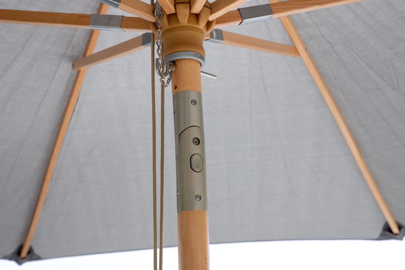 Nypo Parasoll 330 cm - Grå - Hagemøbler & utemiljø - Solbeskyttelse - Parasoller