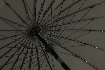 Palmetto Parasoll 270 cm - Grå - Hagemøbler & utemiljø - Solbeskyttelse - Parasoller