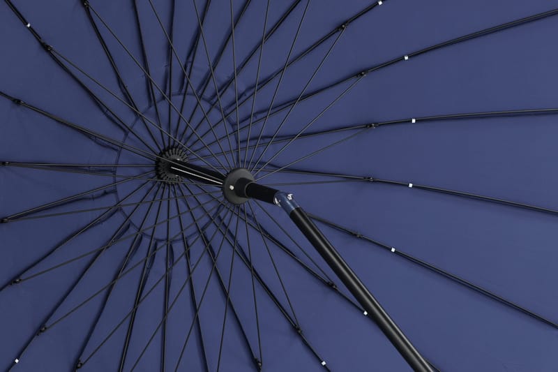 Palmetto Parasoll 270 cm - Blå - Hagemøbler & utemiljø - Solbeskyttelse - Parasoller