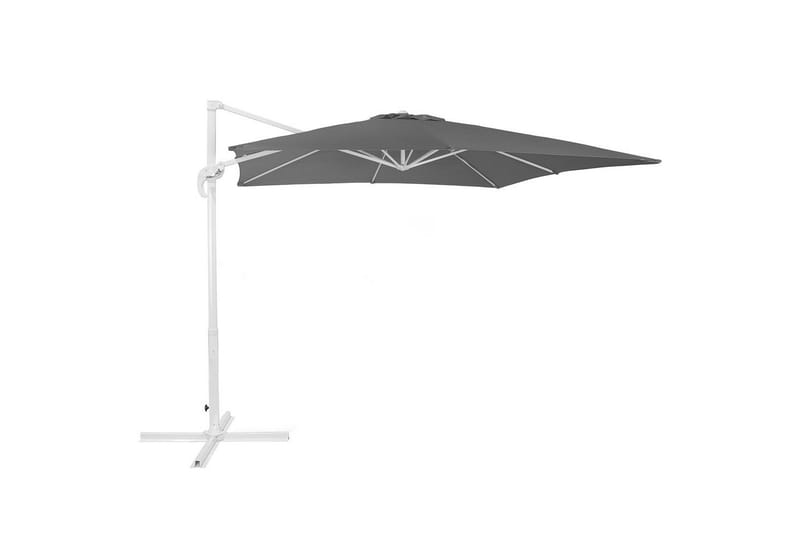 Paraply Monza, Grå, hvit