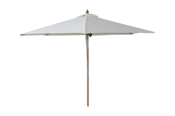 Parasoll 250 cm Ø - Grå - Hagemøbler & utemiljø - Solbeskyttelse - Parasoller
