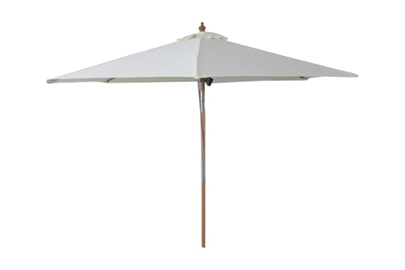 Parasoll 250 cm Ø - Grå - Hagemøbler & utemiljø - Solbeskyttelse - Parasoller