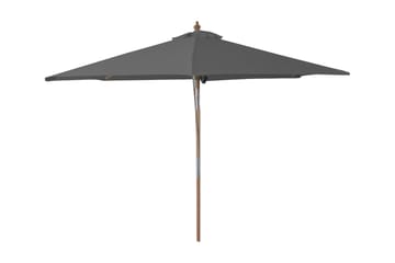 Parasoll 250 cm Ø - Grå - Hagemøbler & utemiljø - Solbeskyttelse - Parasoller