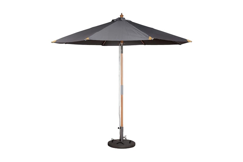 Parasoll 300 cm Ø, Grå
