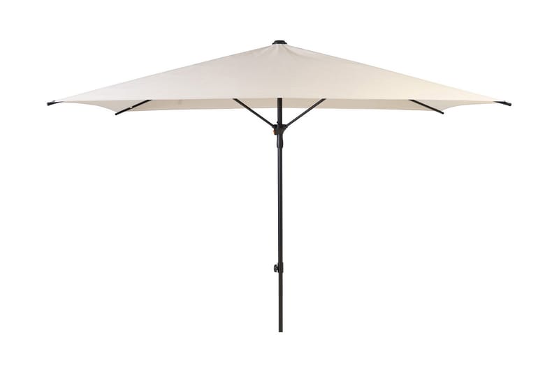 Parasoll BALCONY 2x3m svart / beige - Hagemøbler & utemiljø - Solbeskyttelse - Parasoller