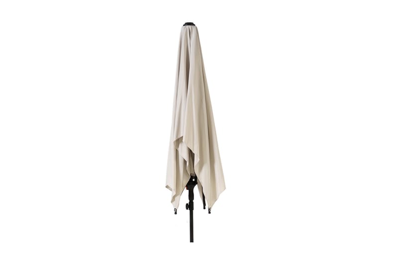 Parasoll BALCONY 2x3m svart / beige - Hagemøbler & utemiljø - Solbeskyttelse - Parasoller