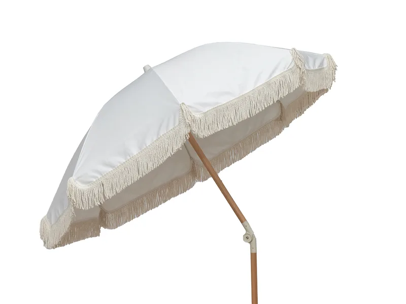 Parasoll Hillerstorp Parasoll 200 cm - Beige - Hagemøbler & utemiljø - Solbeskyttelse - Parasoller - Strandparasoll