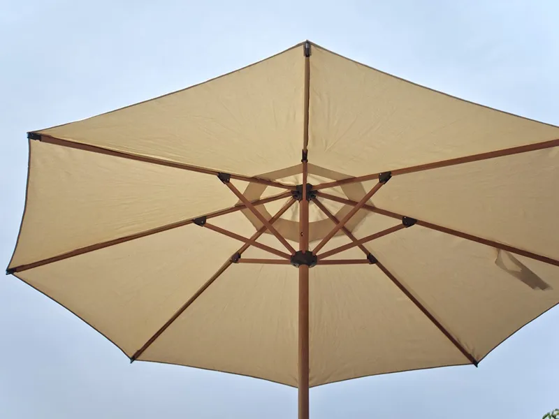 Parasoll Hillerstorp Parasoll 300 cm - Beige - Hagemøbler & utemiljø - Solbeskyttelse - Parasoller - Baliparasoll
