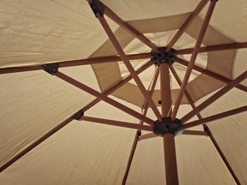Parasoll Hillerstorp Parasoll 300 cm - Beige - Hagemøbler & utemiljø - Solbeskyttelse - Parasoller - Baliparasoll