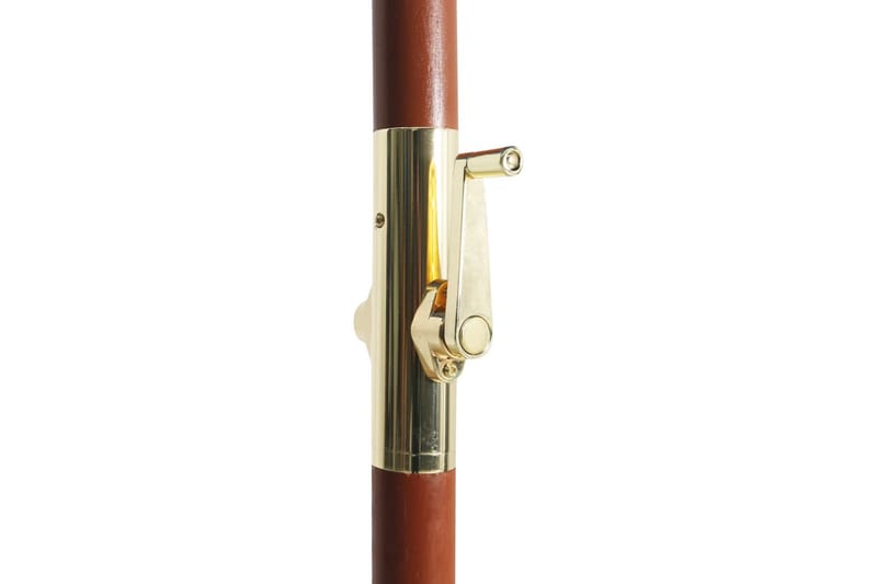 Parasoll med trestang 300x258 cm blå - Parasoller