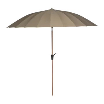 Parasoll Monica 280 cm utendørs - Sand/Grønn - Hagemøbler & utemiljø - Solbeskyttelse - Parasoller - Baliparasoll