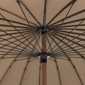 Parasoll Monica 280 cm utendørs - Sand/Grønn - Hagemøbler & utemiljø - Solbeskyttelse - Parasoller - Baliparasoll