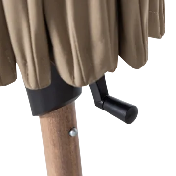 Parasoll Monica 280 cm utendørs - Sand/Grønn - Hagemøbler & utemiljø - Solbeskyttelse - Parasoller - Baliparasoll