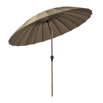 Parasoll Monica 280 cm utendørs - Sand/Grønn - Hagemøbler & utemiljø - Solbeskyttelse - Parasoller - Baliparasoll