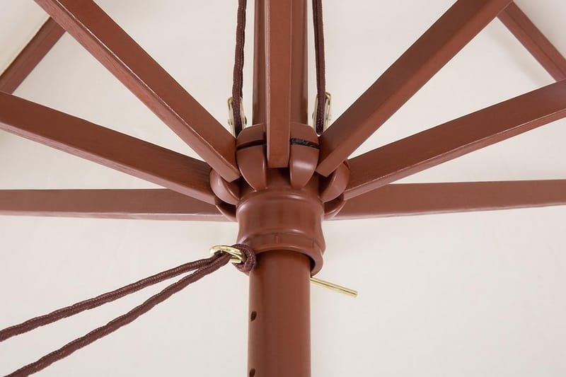 Parasoll Toscana 237 cm - Beige - Hagemøbler & utemiljø - Solbeskyttelse - Parasoller - Strandparasoll