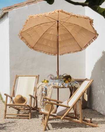 Parasoll utendørs 175 cm Civetta - naturlig/brun - Hagemøbler & utemiljø - Solbeskyttelse - Parasoller - Balkongparasoll