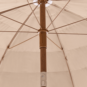 Parasoll utendørs 175 cm Civetta - naturlig/brun - Hagemøbler & utemiljø - Solbeskyttelse - Parasoller - Balkongparasoll