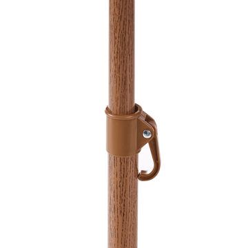 Parasoll utendørs 175 cm Civetta - naturlig/brun - Hagemøbler & utemiljø - Solbeskyttelse - Parasoller - Balkongparasoll