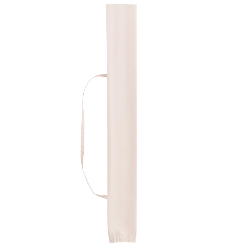 Parasoll utendørs 232 cm Sestriere - beige/hvit/brun - Hagemøbler & utemiljø - Solbeskyttelse - Parasoller - Balkongparasoll