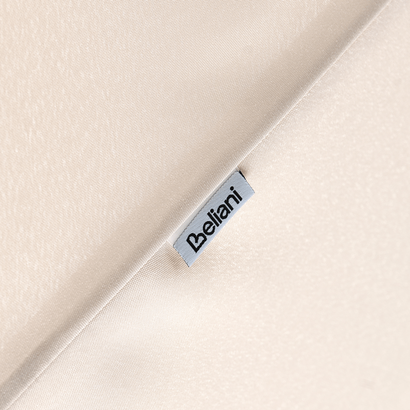 Parasoll utendørs 258 cm Murasa - beige/brun - Hagemøbler & utemiljø - Solbeskyttelse - Parasoller - Balkongparasoll