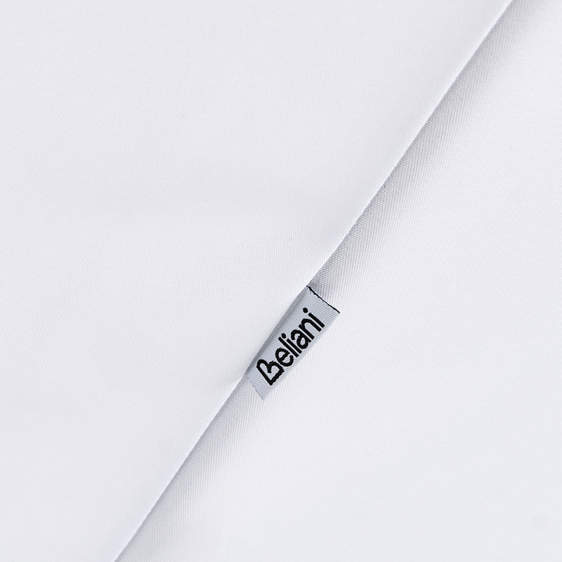 Parasoll utendørs 258 cm Murasa - hvit/brun - Hagemøbler & utemiljø - Solbeskyttelse - Parasoller - Balkongparasoll