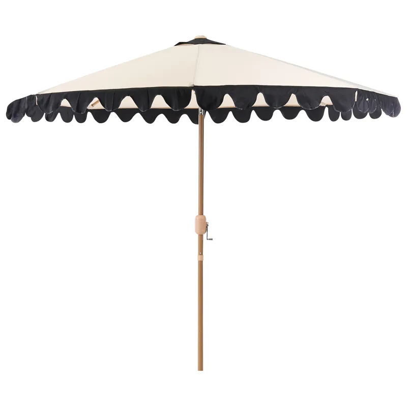 Parasoll utendørs 270 cm Isolotto, beige/brun/svart