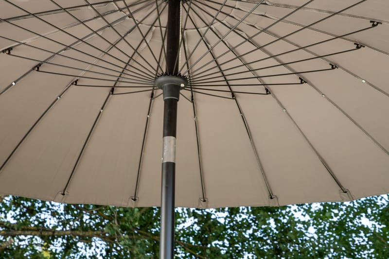 Parasoll Palmetto 270 cm Grå - Venture Home - Parasoller