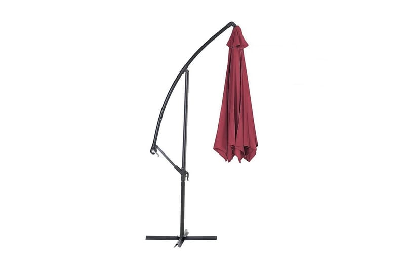Ravenna Parasoll 240 cm - Rød - Hagemøbler & utemiljø - Solbeskyttelse - Parasoller - Hengeparasoll