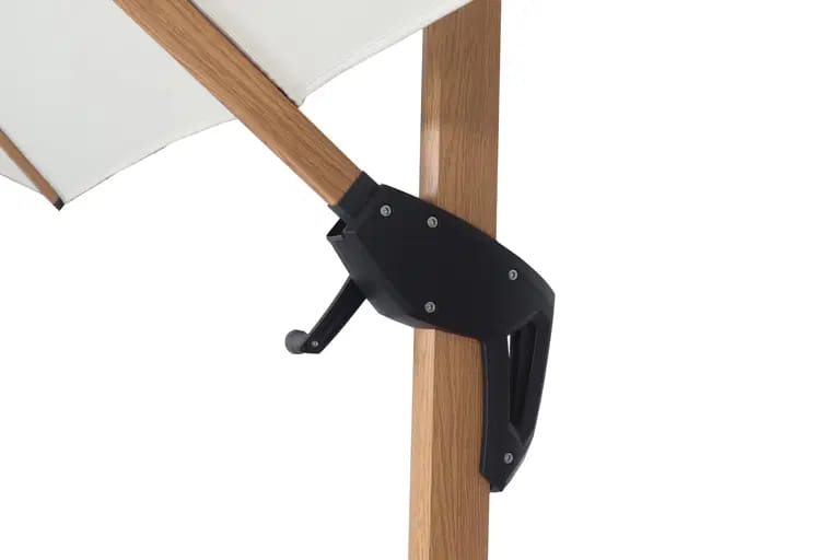 Rio de-luxe Parasoll Ø3 m - Beige - Hagemøbler & utemiljø - Solbeskyttelse - Parasoller - Hengeparasoll