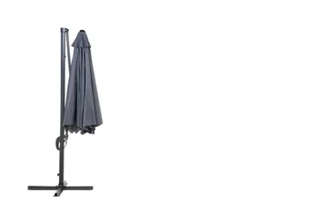 Savona Parasoll 241 cm - Grå - Hagemøbler & utemiljø - Solbeskyttelse - Parasoller