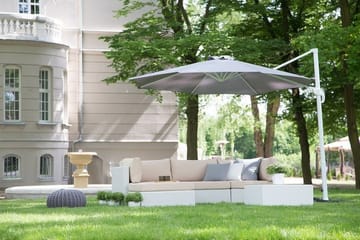 Savona Parasoll 241 cm - Grå - Hagemøbler & utemiljø - Solbeskyttelse - Parasoller